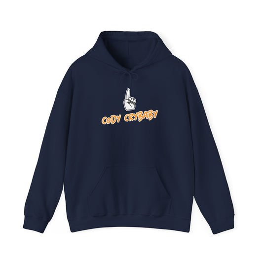 There's no better way to promote to the WWE Universe that you're a proud Cody Crybaby than by wearing this hoodie sweater! Wear this with pride as Cody Rhodes finishes his story at Wrestlemania! 
